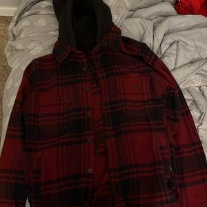button flannel